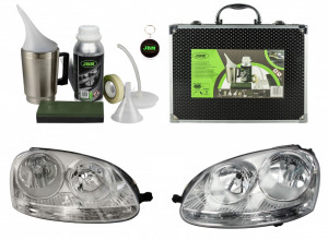 Kit Restaurare Faruri Set Cu Polimer Lichid Jbm - cu 600 ml Substanta Polimer si Trusa Diplomat compatibila cu toate tipurile de far din gama Volkswagen accesorii pentru autoturismul tau - masina v105852
