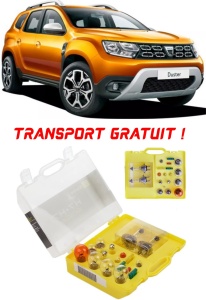 Kit trusa Set becuri H7 compatibila cu Dacia Duster II din 2017 - 2020 , bec far, semnalizare , pozitie, iluminare numar, frana, plafoniera, stop frana accesorii pentru autoturismul tau - masina v52828