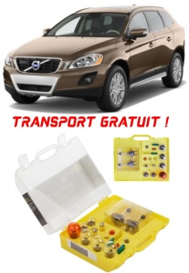 Kit trusa Set becuri H7 compatibila cu Volvo V60 din 2010 - 2018 , bec far, semnalizare , pozitie, iluminare numar, frana, plafoniera, stop frana