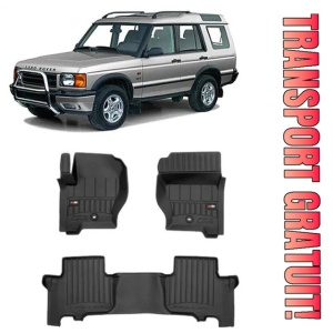 Land Rover Discovery 3 Din 2004 - 2008, Suv , Set Covorase Auto Tip Tavita Premium 3D, din cauciuc