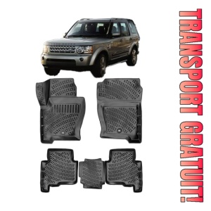Land Rover Discovery IV (Lr4) 2009-2016 Set 4 covorase auto din cauciuc tip tavita premium line 3D