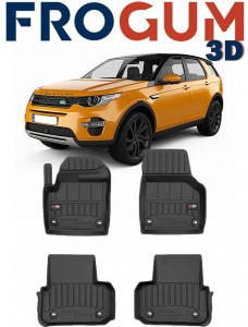 Land Rover Discovery Sport Din 01.2015 - Prezent, Suv , Set Covorase Auto Tip Tavita Premium 3D, din cauciuc accesorii pentru autoturismul tau - masina v162370