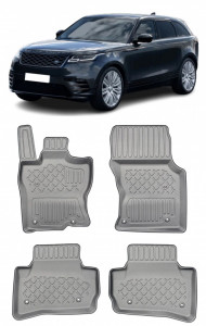 Land Rover Range Rover Velar Facelift Din 05.2020 - Prezent, Suv, L560 , Set Covorase Auto Tip Tavita Premium 3D, din cauciuc accesorii pentru autoturismul tau - masina v163321