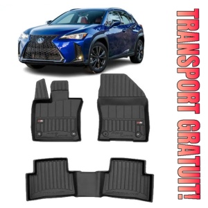Lexus Ux 250H Din 2018 - Prezent, Suv , Set Covorase Auto Tip Tavita Premium 3D, din cauciuc