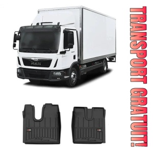 Man Tgx Din 2020 - Prezent, Truck , Set Covorase Auto Tip Tavita Premium 3D, din cauciuc