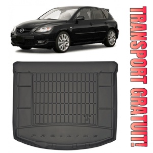 Mazda 3 II Hatchback din 05.2009 - 08.2013, Tavita Pentru Portbagaj Lux Premium Dedicata, Portbagaj Inferior *1