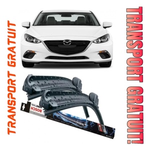 Mazda 3 Set 2 stergatoare parbriz Bosch Bosch Aerotwin 60 cm/45 cm compatibile cu Mazda 3 (Bm, Bn) din 2013-2019 (60 cm / 45 cm)