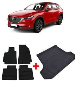 Mazda Cx-30 din 08.2019 - Prezent Suv *1 , Set Covorase + tavita portbagaj auto - Img 2
