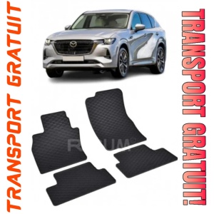 Mazda CX-60 PhEV fabricat din 08.2022 - Prezent, Suv, set covorase auto dedicate, din cauciuc 100% Premium