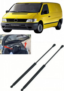 Mercedes-Benz Vito Set 2 amortizoare pentru portbagaj / haion Krosno compatibil cu Mercedes-Benz Vito Van fabricat intre 1997-2003 accesorii pentru autoturismul tau - masina v90152