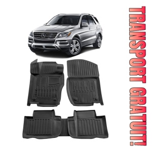 Mercedes Benz W164 Ml (2005-2011) Set covorase auto cauciuc G.Modern Line 3D