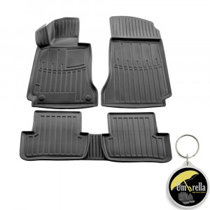 Mercedes Benz W204 C (2007-2015) Set covorase auto cauciuc G.Modern Line 3D accesorii pentru autoturismul tau - masina v239599