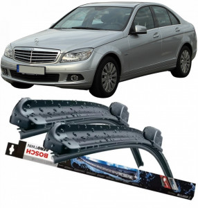 Mercedes C-Class Set 2 stergatoare parbriz Bosch Bosch Aerotwin 60 cm/60 cm compatibile cu Mercedes-Benz C-Class Coupe (C204) din 2011 (60 cm / 60 cm) accesorii pentru autoturismul tau - masina v125466