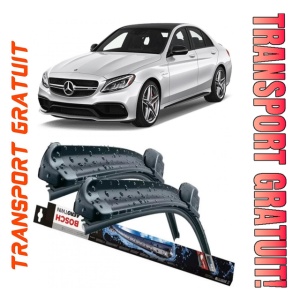 Mercedes C-Class Set 2 stergatoare parbriz Bosch Bosch Aerotwin compatibile cu Mercedes-Benz C-Class 2015-2018 (55 cm / 55 cm)