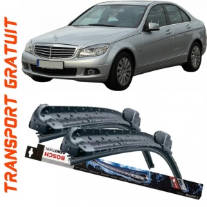 Mercedes C-Class Set 2 stergatoare parbriz Bosch Bosch Aerotwin compatibile cu Mercedes-Benz C-Class 2007-2014 (60 cm / 60 cm) accesorii pentru autoturismul tau - masina v132277