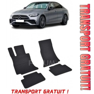 Mercedes C-Class W206 PhEV fabricat din 10.2021 - Prezent, Sedan, set covorase auto dedicate, din cauciuc 100% Premium - Transport Gratuit
