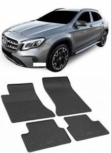 Mercedes Cla I, Coupe, fabricat din 03.2013 - 03.2019, set covorase auto dedicate, din cauciuc 100% Premium accesorii pentru autoturismul tau - masina v160075
