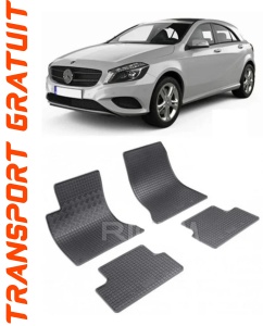 Mercedes Clasa A W176, Hatchback, fabricat din 09.2012 - 04.2018, set covorase auto dedicate, din cauciuc 100% Premium accesorii pentru autoturismul tau - masina v154783