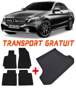 Mercedes Clasa C Set Covorase + tavita portbagaj auto Mercedes C-Class W204 fabricatie 12.2007 - 09.2014, caroserie combi accesorii pentru autoturismul tau - masina v2096