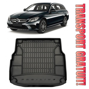 Mercedes clasa C W205 Combi din 10.2014 - 02.2021 *3, Tavita Pentru Portbagaj Lux Premium Dedicata,