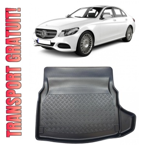 Mercedes clasa C W205 Sedan din 03.2014 - 11.2020, Tavita Pentru Portbagaj Lux Premium Dedicata, Bancheta Rabatabila *1