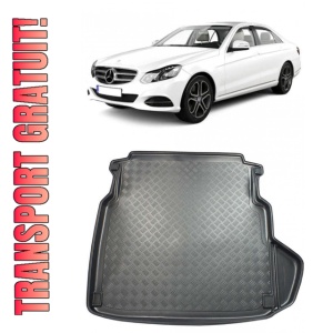 Mercedes clasa E W211 Sedan din 2002 - 02.2009, Tavita Pentru Portbagaj Lux Premium Dedicata, Fara Airmatic / 4Matic *1