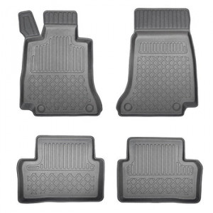 Mercedes Clasa E W213, Sedan, Din 04.2016 - Prezent , Set Covorase Auto Tip Tavita Premium 3D, din cauciuc accesorii pentru autoturismul tau - masina v172911