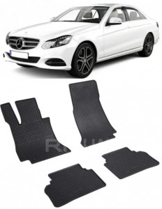 Mercedes Clasa E W213, Sedan, fabricat din 04.2016 - Prezent, set covorase auto dedicate, din cauciuc 100% Premium accesorii pentru autoturismul tau - masina v155962