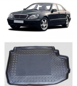 Mercedes clasa S W220 Sedan din 1998 - 06.2005, Tavita Pentru Portbagaj Lux Premium Dedicata, Cu Separator *1 accesorii pentru autoturismul tau - masina v194478
