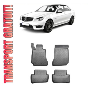 Mercedes Clasa T, Combi, Din 12.2007 - 09.2014 , Set Covorase Auto Tip Tavita Premium 3D, din cauciuc