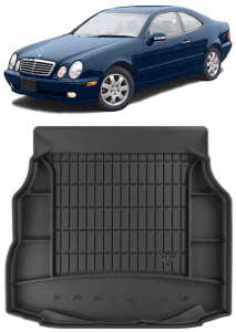 Mercedes Clk W209 Coupe din 2002 - 2010 *1, Tavita Pentru Portbagaj Lux Premium Dedicata, accesorii pentru autoturismul tau - masina v183591
