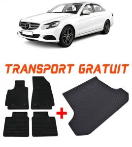 Mercedes E-CLAss clasa E W213 Sedan din 04.2016 - Prezent *1, Set Covorase + tavita portbagaj auto accesorii pentru autoturismul tau - masina v3056