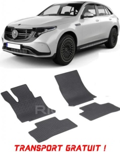 Mercedes Eqc fabricat din 05.2019 - Prezent, Suv, set covorase auto dedicate, din cauciuc 100% Premium - Transport Gratuit accesorii pentru autoturismul tau - masina v38852