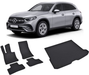 Mercedes GLC Set Covorase + tavita portbagaj auto Mercedes GLC X254 fabricatie 2023 - prezent, caroserie suv - Img 2