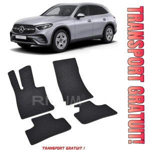 Mercedes Gle II Coupe fabricat din 11.2019 - Prezent, Coupe, C167, set covorase auto dedicate, din cauciuc 100% Premium - Transport Gratuit - Img 1