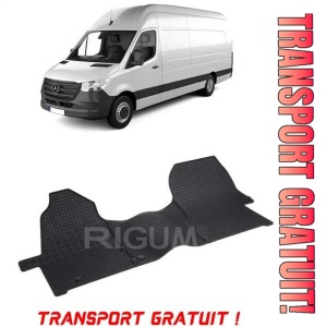 Mercedes Sprinter II, Van, fabricat din 2006 - 2018, 3 Locuri, set covorase auto dedicate, din cauciuc 100% Premium - Transport Gratuit