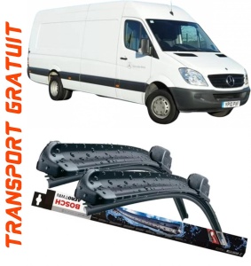 Mercedes Sprinter Set 2 stergatoare parbriz Bosch Bosch Aerotwin 65 cm/60 cm compatibile cu Mercedes-Benz Sprinter 4,6-T Bus (B906) din 2006 (65 cm / 60 cm) accesorii pentru autoturismul tau - masina v125276