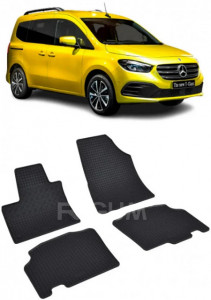 Mercedes T-Class fabricat din 04.2022 - Prezent, Van, set covorase auto dedicate, din cauciuc 100% Premium accesorii pentru autoturismul tau - masina v151381