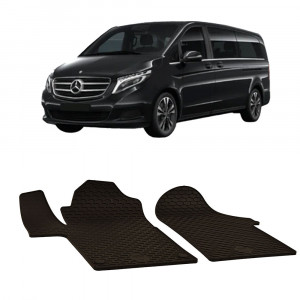 Mercedes Viano (W447) (2014-)Set 2 covorase auto cauciuc Urban Line accesorii pentru autoturismul tau - masina v240843