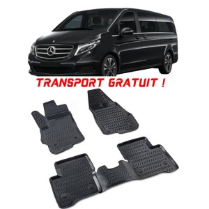 Mercedes Viano W639 2003-2014 Set 4 covorase auto din cauciuc tip tavita premium line 3D - Transport Gratuit! accesorii pentru autoturismul tau - masina v48741