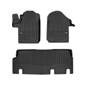 Mercedes VIto W447, Van, Din 10.2014 - Prezent, Randul 1 Si Randul 2 , Set Covorase Auto Tip Tavita Premium 3D, din cauciuc accesorii pentru autoturismul tau - masina v171697
