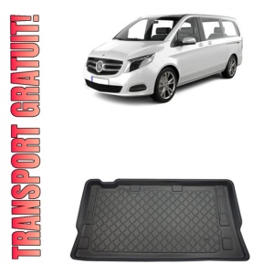 Mercedes Vito W447 Van din 10.2014 - Prezent, Tavita Pentru Portbagaj Lux Premium Dedicata, Ampatament Lung In Spatele Randului 3 *1