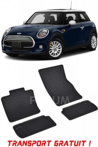 Mini Cooper III F56 fabricat din 03.2014 - Prezent, Hatchback, set covorase auto dedicate, din cauciuc 100% Premium - Transport Gratuit accesorii pentru autoturismul tau - masina v38777