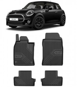 Mini One I Din 2001 - 10.2006, Hatchback , Set Covorase Auto Tip Tavita Premium 3D, din cauciuc accesorii pentru autoturismul tau - masina v166125