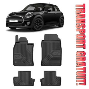 Mini One I Din 2001 - 10.2006, Hatchback , Set Covorase Auto Tip Tavita Premium 3D, din cauciuc