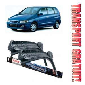 Mitsubishi Mirage Set 2 stergatoare parbriz Bosch Bosch Aerotwin compatibile cu Mitsubishi Mirage 2012 (55 cm / 34 cm)