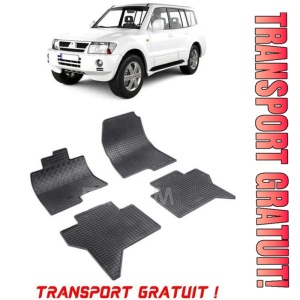 Mitsubishi Pajero III, Suv, fabricat din 2000 - 03.2007, 5 Usi, set covorase auto dedicate, din cauciuc 100% Premium - Transport Gratuit