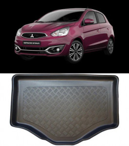Mitsubishi Space Star Facelift Hatchback din 2017 - 11.2019, Tavita Pentru Portbagaj Lux Premium Dedicata, Portbagaj Inferior *1 accesorii pentru autoturismul tau - masina v198555