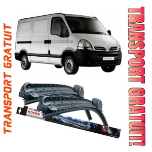 Nissan Interstar Bus Set 2 stergatoare parbriz Bosch Bosch Aerotwin 60 cm/60 cm compatibile cu Nissan Interstar Bus (X70) din 2002-2011 (60 cm / 60 cm)