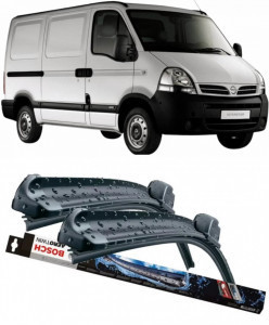 Nissan Interstar Set 2 stergatoare parbriz Bosch Bosch Aerotwin 60 cm/60 cm compatibile cu Nissan Interstar Van (X70) din 2002 (60 cm / 60 cm) accesorii pentru autoturismul tau - masina v122981